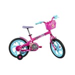 Ficha técnica e caractérísticas do produto Bicicleta Caloi Barbie Rosa 2017 - Aro 16