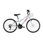 Ficha técnica e caractérísticas do produto Bicicleta Caloi Ceci Aro 24 - Branco