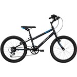Ficha técnica e caractérísticas do produto Bicicleta Caloi Hot Wheels Aro 20 Preta
