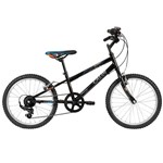 Ficha técnica e caractérísticas do produto Bicicleta Caloi Hot Wheels Cideck Aro 20, 7 Marchas, Preta