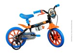 Ficha técnica e caractérísticas do produto Bicicleta Caloi Infantil Hot Wheels Aro 12 Preta
