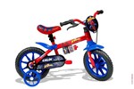 Ficha técnica e caractérísticas do produto Bicicleta Caloi Infantil Spider Man Aro 12 Vermelha