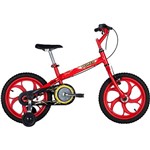 Ficha técnica e caractérísticas do produto Bicicleta Caloi Power Aro 16 Vermelha A14