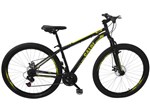 Bicicleta Caloi Velox Aro 29 21 Marchas - Suspensão Dianteira Quadro de Aço Freio à Disco