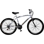Ficha técnica e caractérísticas do produto Bicicleta CB 500 Masc Aro 26 Aro Aero 18M Branca - Colli Bike