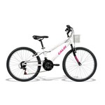 Ficha técnica e caractérísticas do produto Bicicleta Ceci Aro 24 Branca 21v A18 - Caloi