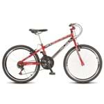 Ficha técnica e caractérísticas do produto Bicicleta Colli Aro 24 MTB CBX 750 Freios V-Break 120/16 Vermelho