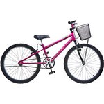 Ficha técnica e caractérísticas do produto Bicicleta Colli Bike Allegra City Aro 24 Pink