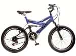 Bicicleta Colli Bike Aro 20 21 Marchas - Dupla Suspensão Quadro em Aço Freios V-brake