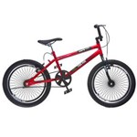 Ficha técnica e caractérísticas do produto Bicicleta Colli Bike Aro 20 Extreme com 72 Raias Pretas - Vermelho/preto