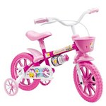 Ficha técnica e caractérísticas do produto Bicicleta Colli Bike Aro 12 Flower - Rosa