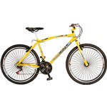 Ficha técnica e caractérísticas do produto Bicicleta Colli Bike Chevrolet CB 500 72 Raias Aro 26" Amarela