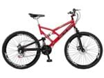 Bicicleta Colli Bike GPS Pro Aro 26 21 Marchas - Dupla Suspensão Freio à Disco