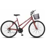 Ficha técnica e caractérísticas do produto Bicicleta Colli Bikes Aro 26 Allegra City Vermelho