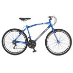 Ficha técnica e caractérísticas do produto Bicicleta Colli CB500 Aro 26 18 Marchas Freios V-Brake Quadro Aço Carbono - Azul
