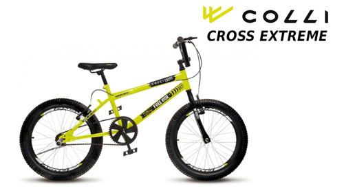 Ficha técnica e caractérísticas do produto Bicicleta Colli Cross Extreme Aro 20