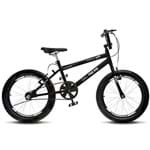 Ficha técnica e caractérísticas do produto Bicicleta Colli Cross Extreme Free Ride Preto Aro 20 36 Raias Freios V-Brake