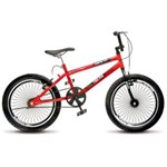 Ficha técnica e caractérísticas do produto Bicicleta Colli Cross Ride Extreme Aro 20 72 Raios Vermelha