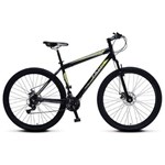 Ficha técnica e caractérísticas do produto Bicicleta Colli Force One MTB Kit Shimano 21 Marchas Aro 29 Aero Freios a Disco