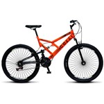 Ficha técnica e caractérísticas do produto Bicicleta Colli Fulls GPS Dup. Suspensão Aro 26 Aero 72 Raios 21 Marchas - 156.12D