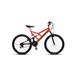 Ficha técnica e caractérísticas do produto Bicicleta Colli Gps Full Suspension Aro 26 Laranja Neon