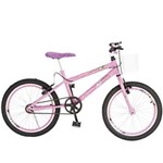 Ficha técnica e caractérísticas do produto Bicicleta Colli Jully Aro 20 36 Raias Freios V-Brake Quadro Aço Carbono - Rosa