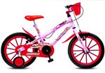 Ficha técnica e caractérísticas do produto Bicicleta Colli MTB Aro 16 Rosa Feminino - 103.09D