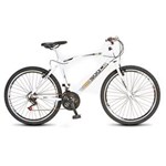 Ficha técnica e caractérísticas do produto Bicicleta Colli Mtb Cb 500 Aro 26 Aero 21 Marchas Masc Branca