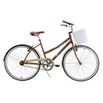 Bicicleta Comfort Classic Plus Aro 26 Marrom - Track Bikes