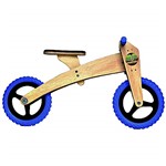 Ficha técnica e caractérísticas do produto Bicicleta de Madeira Woodbike - 3 Estágios - Woodline - Azul - Camará
