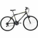 Ficha técnica e caractérísticas do produto Bicicleta Delta MTB Aro 26 VBrake Preta 18v - Polimet