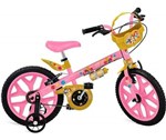Ficha técnica e caractérísticas do produto Bicicleta Disney Princesas Aro 16 - Bandeirante