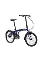 Ficha técnica e caractérísticas do produto Bicicleta DobrÃ¡vel Durban Aro 20â e com Quadro de AÃ§o Eco Azul - Azul - Dafiti