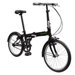 Ficha técnica e caractérísticas do produto Bicicleta Dobrável Aro 20 Durban Bay 1 - Preta