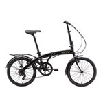 Ficha técnica e caractérísticas do produto Bicicleta Dobrável Aro 20 Durban ECO+ 6 Marchas – Preta
