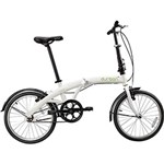 Ficha técnica e caractérísticas do produto Bicicleta Dobrável Aro 20 Durban One 1 Velocidade Branca
