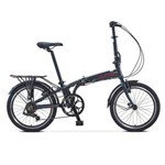 Ficha técnica e caractérísticas do produto Bicicleta Dobrável Aro 20 Durban Sampa Pro 6 Marchas – Azul
