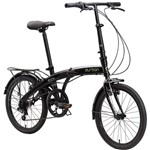 Ficha técnica e caractérísticas do produto Bicicleta Dobrável Aro 20'' e 6 Marchas Preta - Durban Eco+