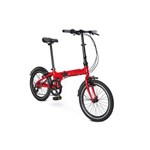 Ficha técnica e caractérísticas do produto Bicicleta Dobrável Bay Pro Durban - Vermelho