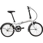 Ficha técnica e caractérísticas do produto Bicicleta Dobrável Durban Bay 1 20 1 Marcha - Branca
