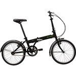 Ficha técnica e caractérísticas do produto Bicicleta Dobrável Durban Bay 1 20 1 Marcha - Preta