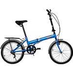 Ficha técnica e caractérísticas do produto Bicicleta Dobrável Durban Drop Azul