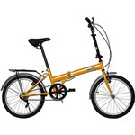 Ficha técnica e caractérísticas do produto Bicicleta Dobrável Durban Drop Laranja