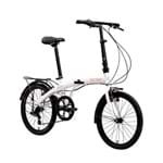 Ficha técnica e caractérísticas do produto Bicicleta Dobravel Durban ECO+ Bike Aro 20 6V Comfort Branca