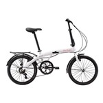 Ficha técnica e caractérísticas do produto Bicicleta Dobrável Durban Eco+ Branca