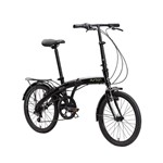 Ficha técnica e caractérísticas do produto Bicicleta Dobrável Durban Eco+ Preta