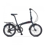 Ficha técnica e caractérísticas do produto Bicicleta Dobrável Durban Sampa Pro - Azul