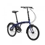 Ficha técnica e caractérísticas do produto Bicicleta Dobrável Eco 720110-AZ Azul - Durban
