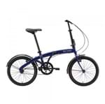 Ficha técnica e caractérísticas do produto Bicicleta Dobravel Eco Azul - Durban