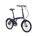 Ficha técnica e caractérísticas do produto Bicicleta Dobrável Eco Durban Azul